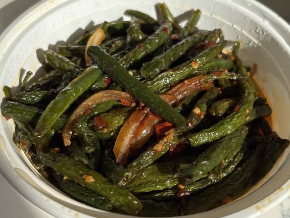 干煸四季豆（辣）Fried Green Beans（spicy)